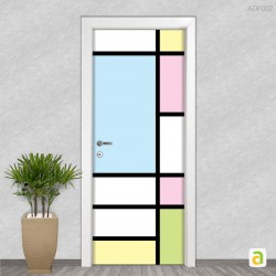 Adesivo de Porta - Blue